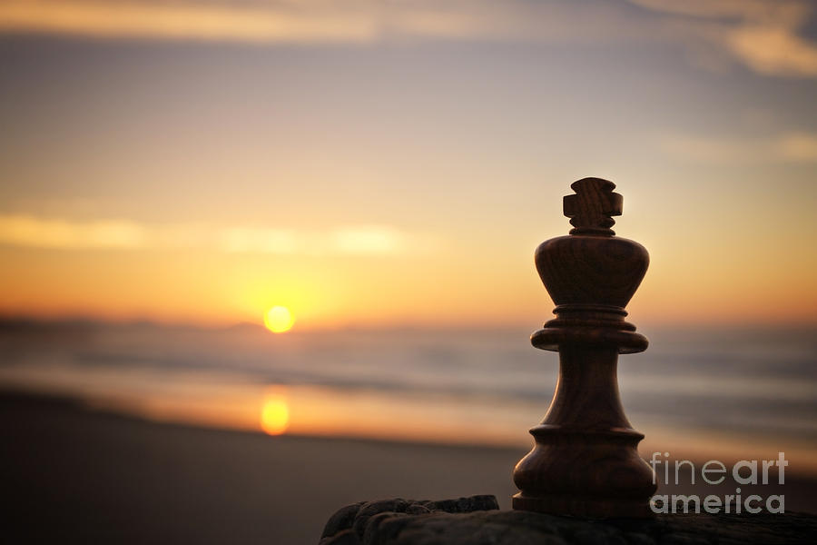 Chess Sunset Photograph by Colin and Linda McKie