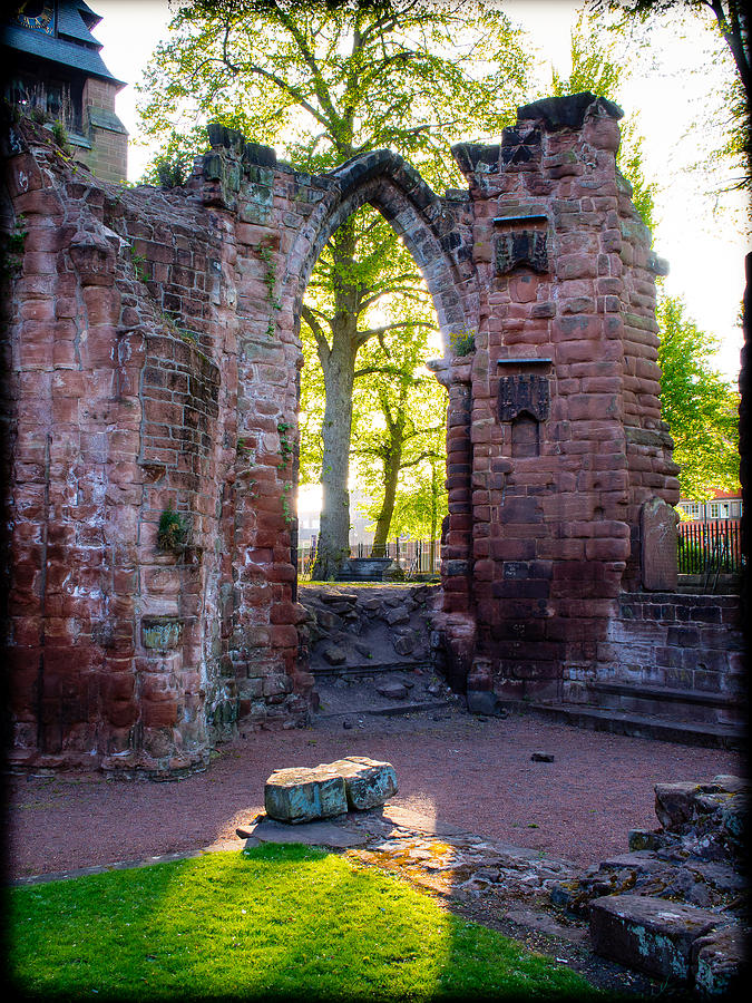 Chester Abbey Ruins Photograph by Mark Llewellyn