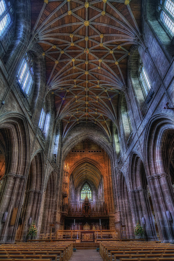 Chester Cathedral v2 Photograph by Ian Mitchell