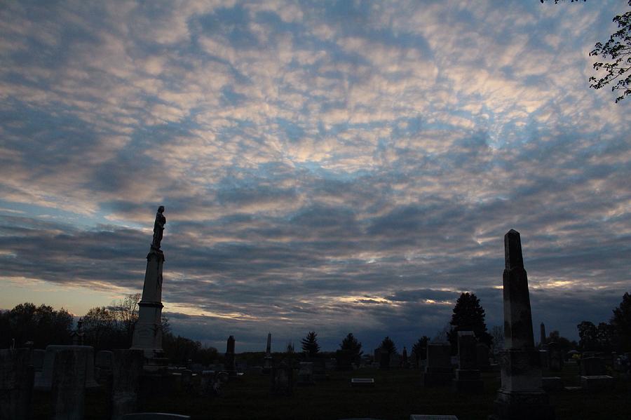 Chester Illinois Cemetery Photograph by Suzanne Lorenz