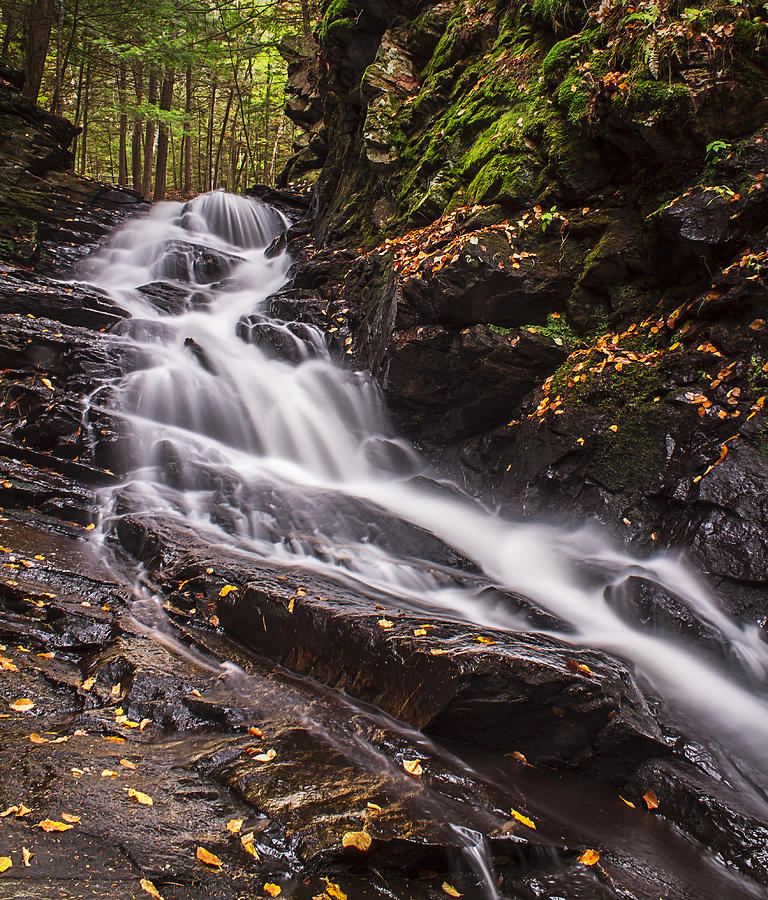 Chesterfield Gorge Waterfall Photograph by John Vose