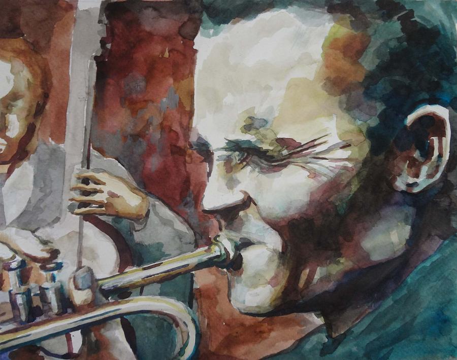 Jazz Painting - Chet Baker by Ohanlon Art