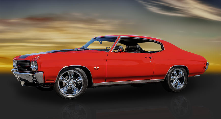 1970 Chevelle SS 454 Photograph by Frank J Benz
