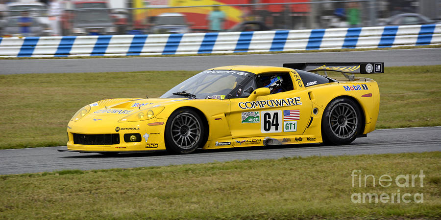 Chevrolet Corvette C6 Race Car Photograph by Tad Gage - Pixels