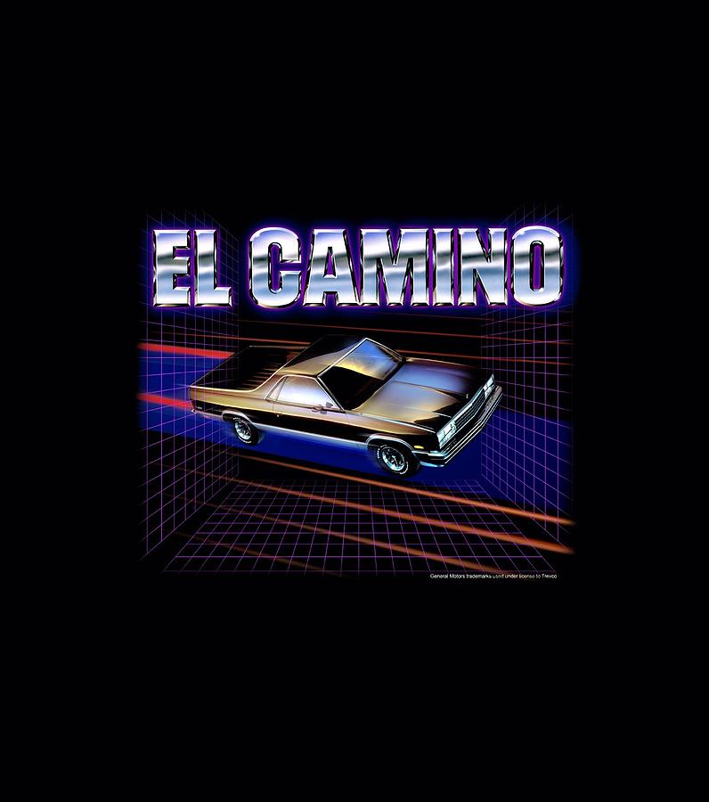 Chevrolet El Camino Digital Art - Chevrolet - El Camino 85 by Brand A