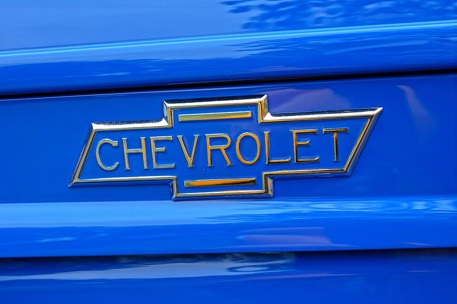 Chevrolet Emblem Photograph by Alan Hutchins