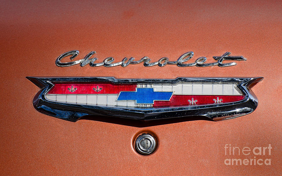 Chevrolet Emblem Photograph by Les Palenik