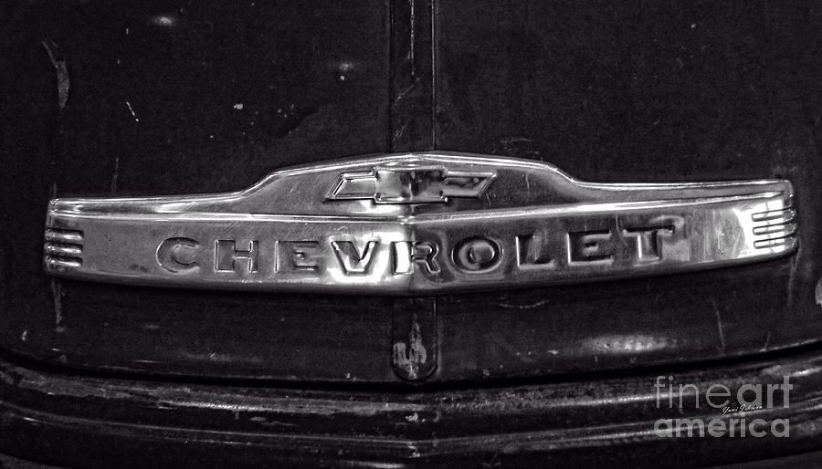 Chevrolet Emblem Photograph by Yumi Johnson