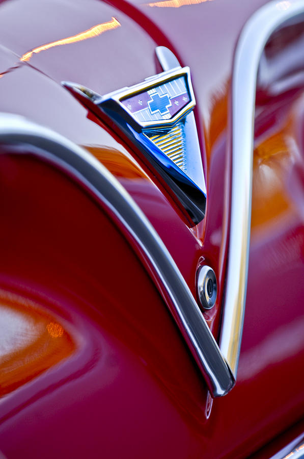 Chevrolet Impala Photograph - Chevrolet Impala Emblem 4 by Jill Reger Chevrolet Impala Photograph - Chevrolet Impala Emblem 4 by Jill Reger
