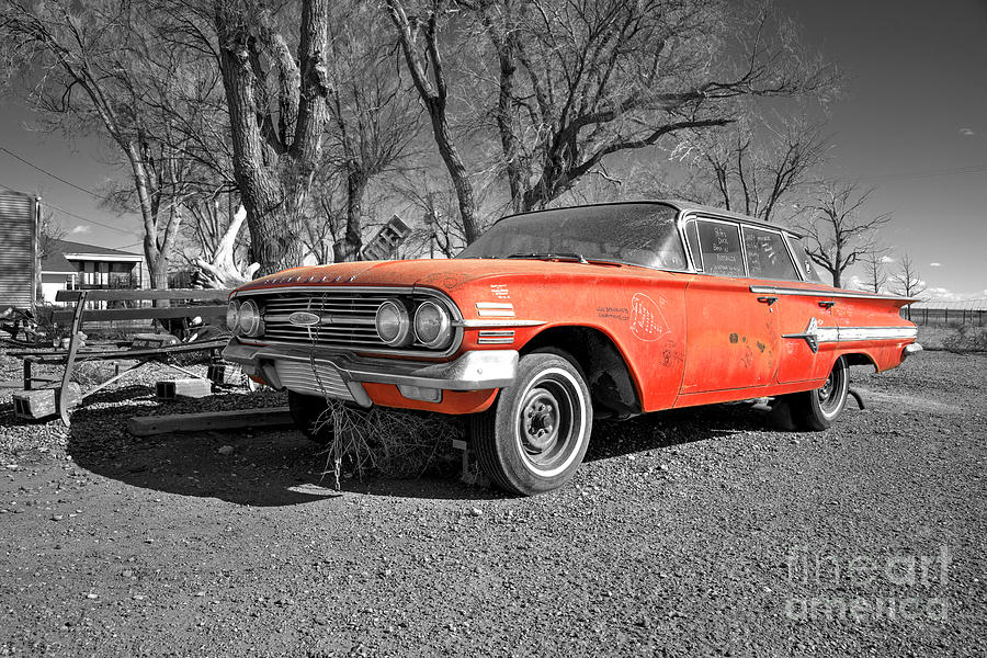 Vintage Photograph - Chevrolet Impala  by Rob Hawkins