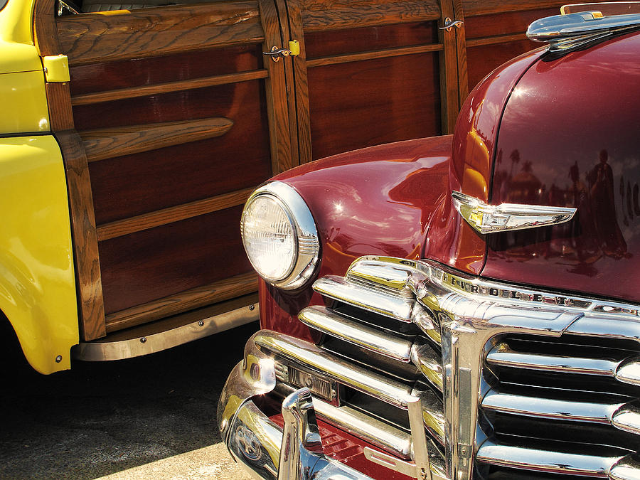 Chevrolet Woodie Photograph by James David Phenicie