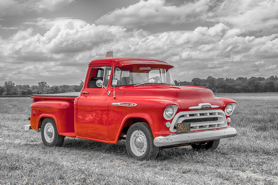 Chevy 3100   7D05235 Photograph by Guy Whiteley