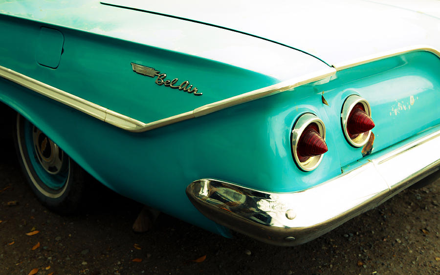 Chevy Bel Air Fender Photograph by Marilyn Hunt