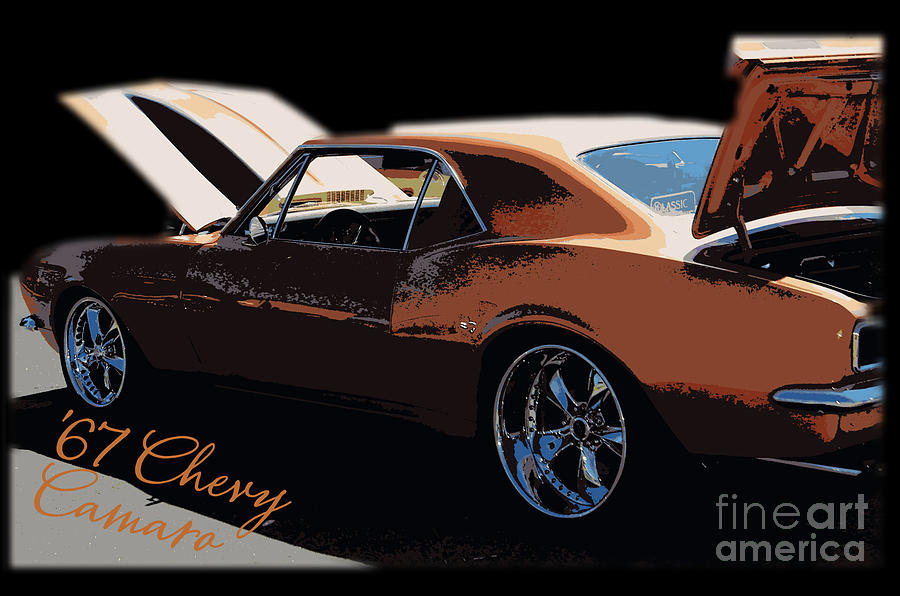 Chevy Camaro 67 Photograph by Bobbee Rickard - Fine Art America