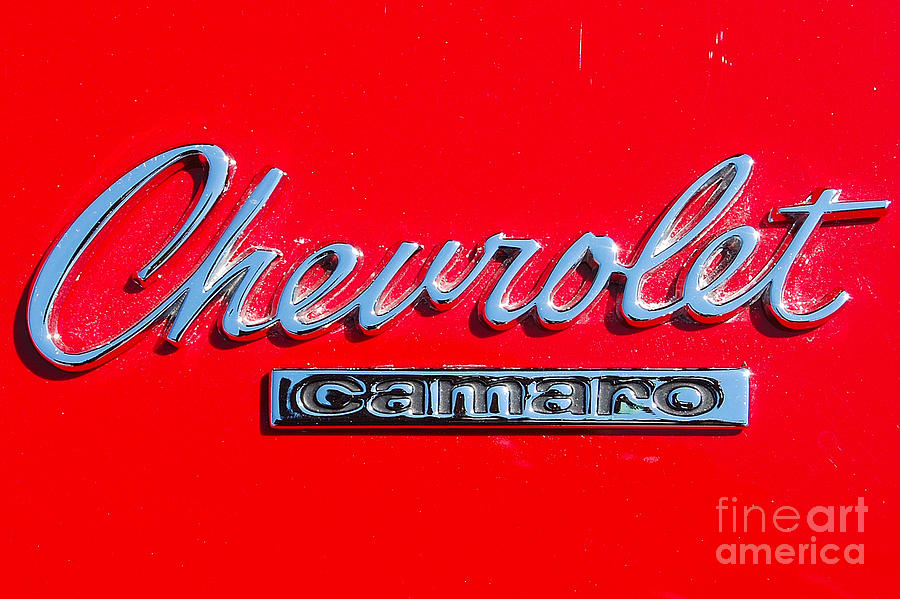 Chevy Camaro badge Photograph by Mark Spearman - Fine Art America