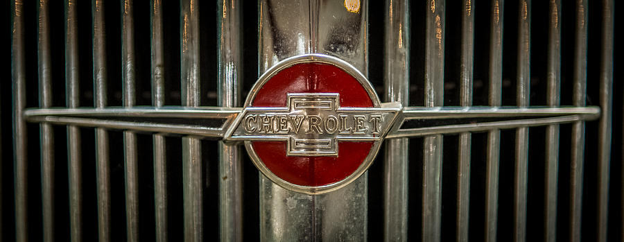 Chevy Emblem Photograph by Paul Freidlund