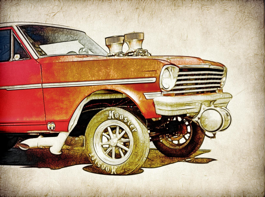 Chevy Gasser Art Photograph By Steve Mckinzie Fine Art America 3276