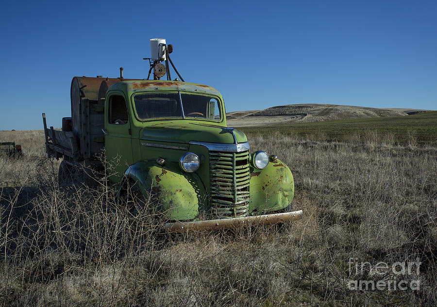 Chevy Green Photograph by Idaho Scenic Images Linda Lantzy