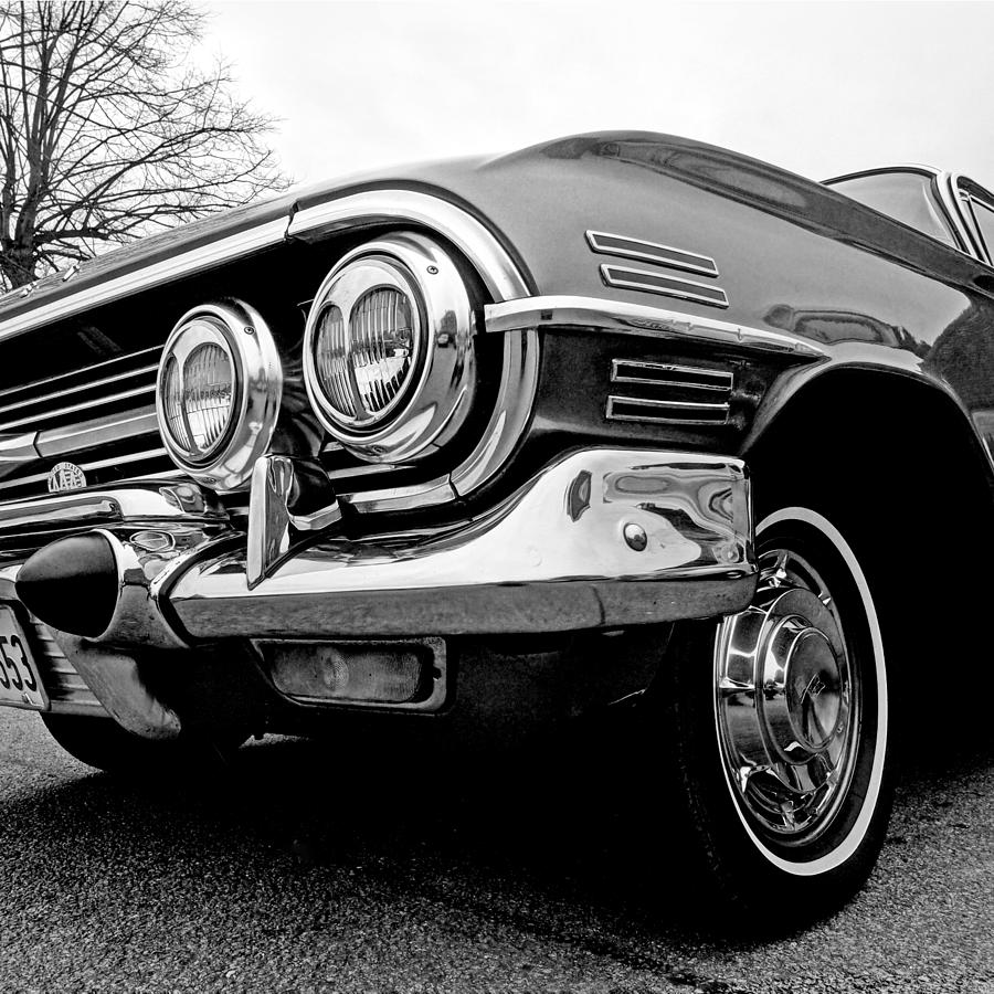 Transportation Photograph - Chevy Impala Close Up by Gill Billington