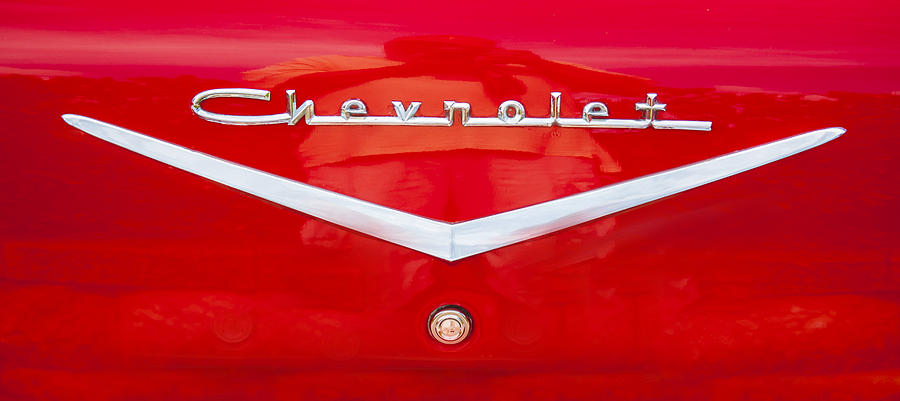 Chevy Logo 1957 Photograph by Rich Franco