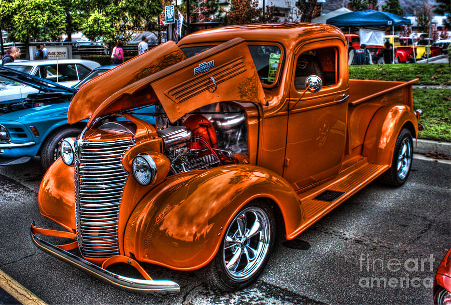 Chevy Pickup Street Rod Photograph by Tommy Anderson