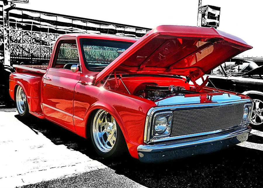 Chevy Stepside Photograph by Vic Montgomery