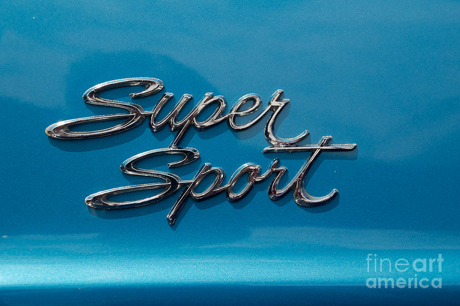 Chevy Super Sport II Emblem Photograph by Mark Dodd