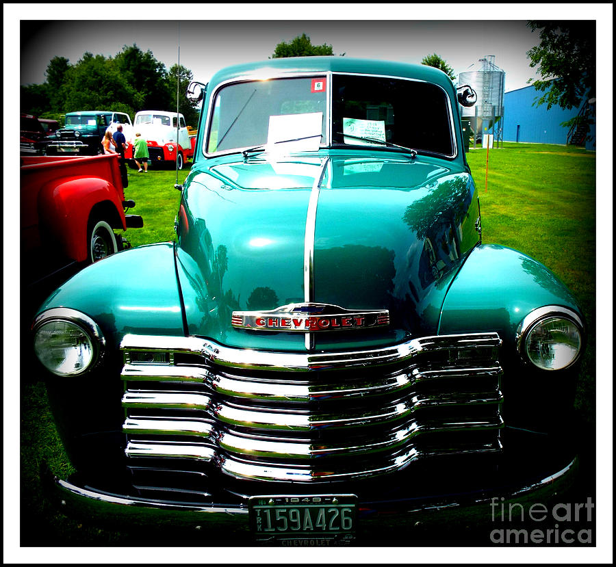 Chevy Photograph - Chevy Truck by Rebecca Malo