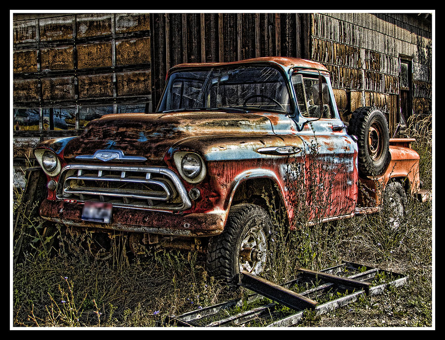 Chevy Truck Photograph by Ron Roberts