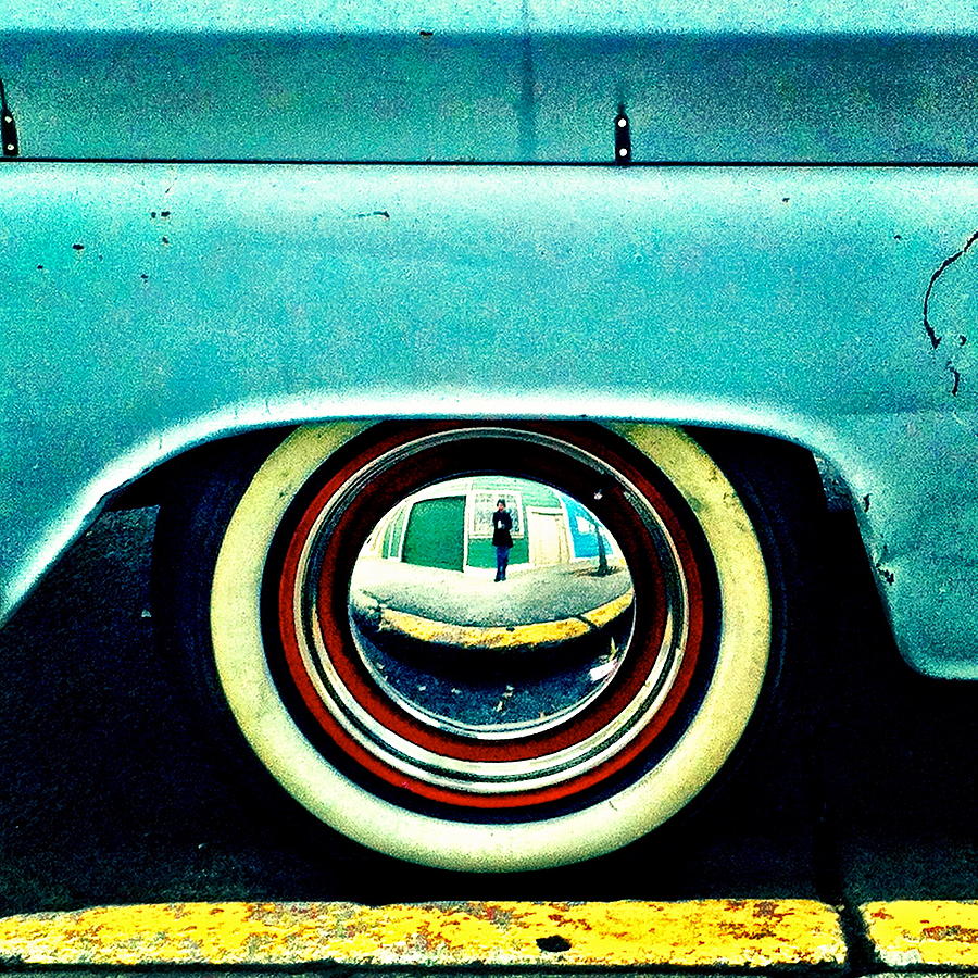 Wheel Photograph - Chevy Wheel by Julie Gebhardt