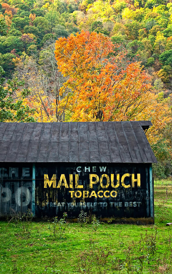 Chew Mail Pouch 2 Photograph by Steve Harrington | Fine Art America