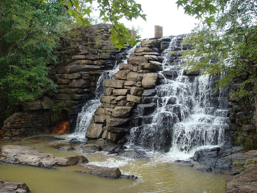 Chewacla Park Waterfall Auburn Alabama Photograph by Andrew Rodgers ...