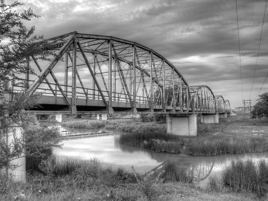 Cheyenne River Bridge  Photograph by HW Kateley