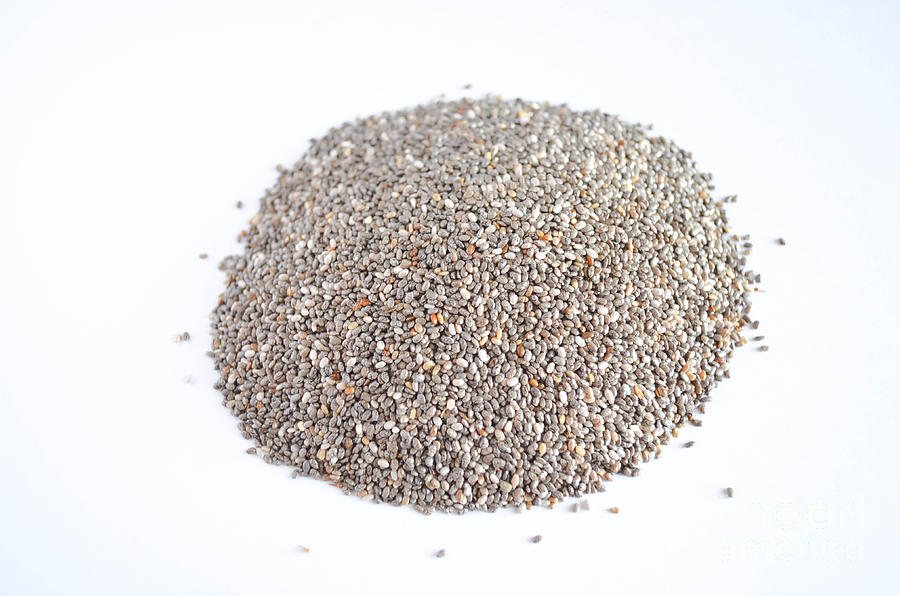 Chia Seeds 4 Photograph by Andrea Anderegg