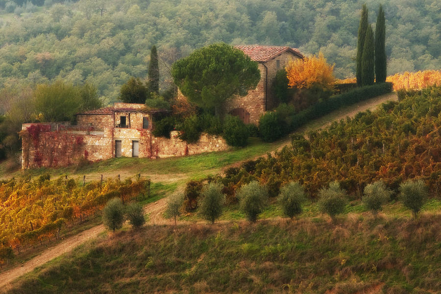 Chianti Villa Photograph by John Galbo