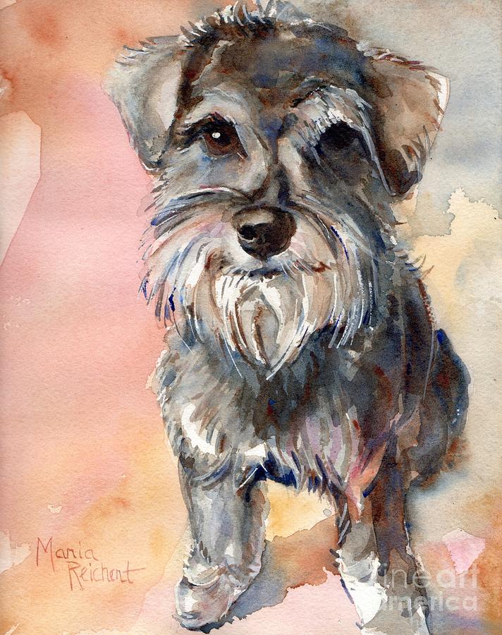 Chica Painting by Maria Reichert