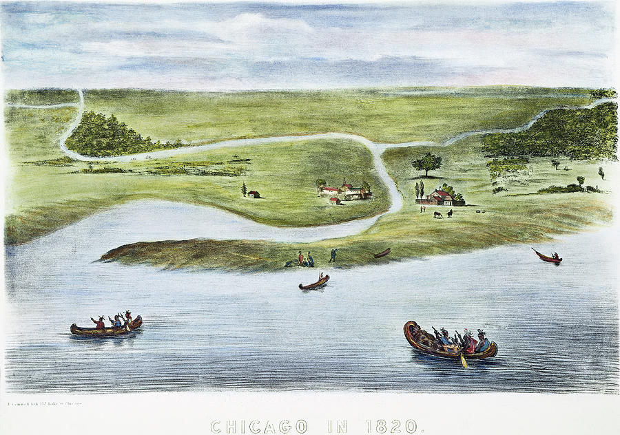 Chicago, 1820 by Granger