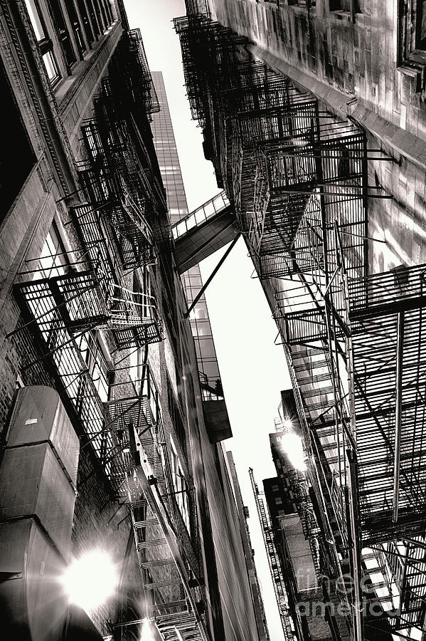Chicago Alley Photograph by Brett Maniscalco