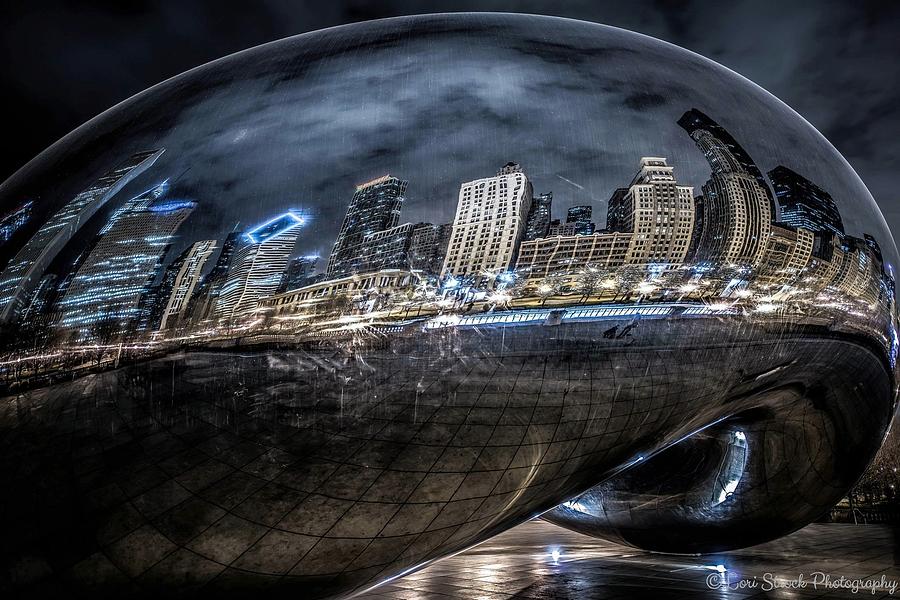 Chicago Photograph - Chicago Bean by Lori Strock
