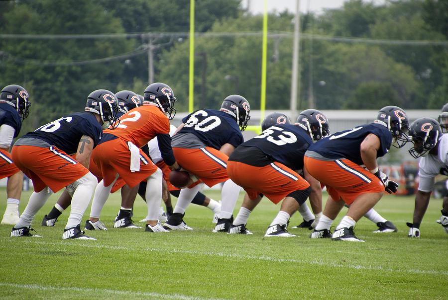 Chicago Bears QB David Foles Training Camp 2014 06 Photograph by Thomas