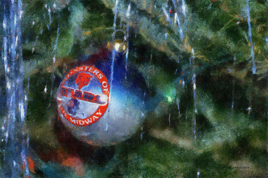Chicago Bears Photograph - Chicago Bears Xmas Ornament Photo Art 01 by Thomas Woolworth