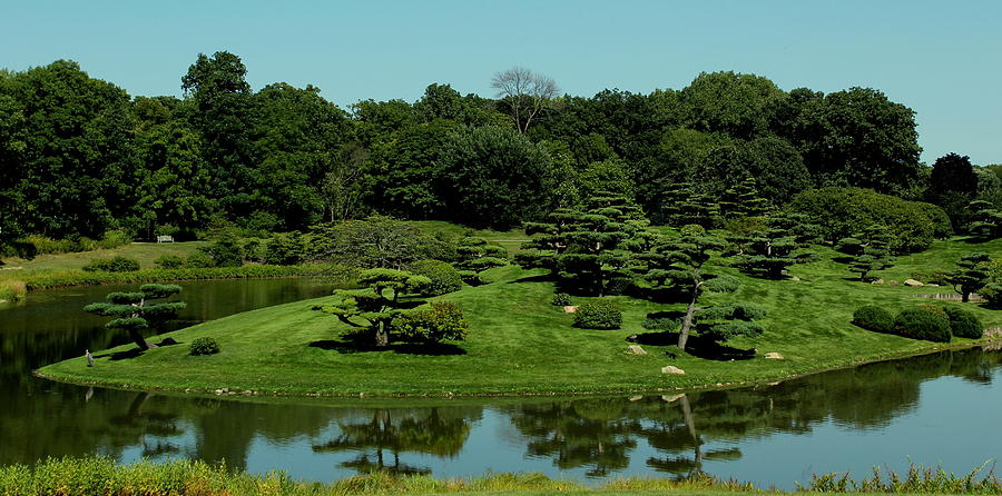 Chicago Botanical Gardens Japanese Garden View Photograph By