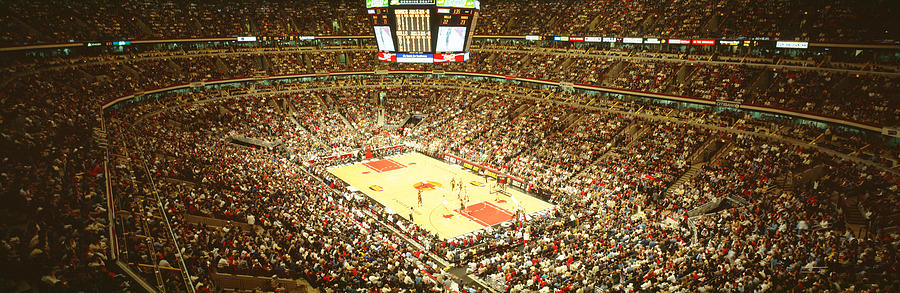 Chicago Bulls, United Center, Chicago Photograph by Panoramic Images
