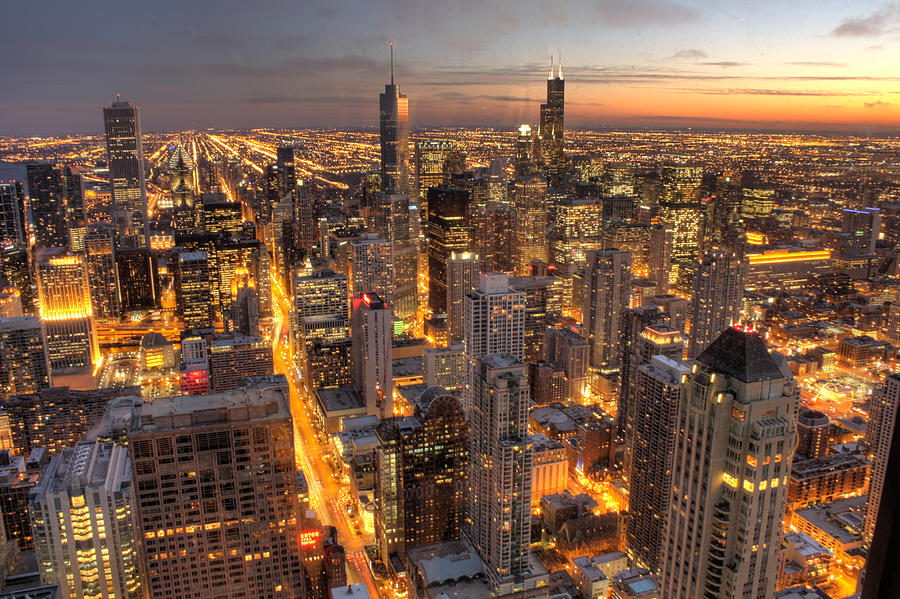 Chicago Cityscape Photograph by Anthony Doudt