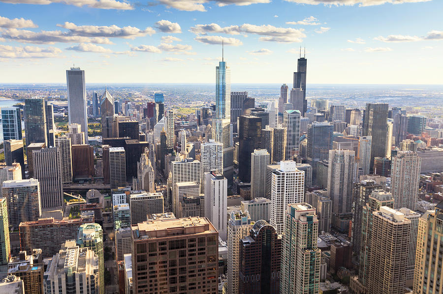 Chicago Cityscape Photograph by Fraser Hall