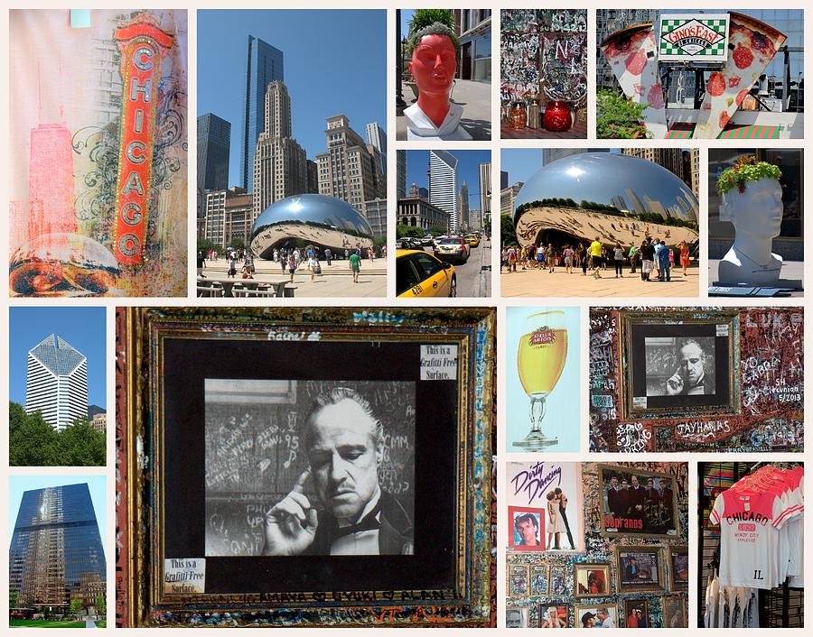 Chicago Collage Photograph by Caroline Stella