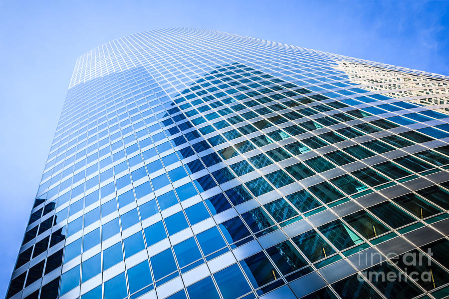 Chicago Curved Glass Office Building Skyscraper Photograph By Paul ...