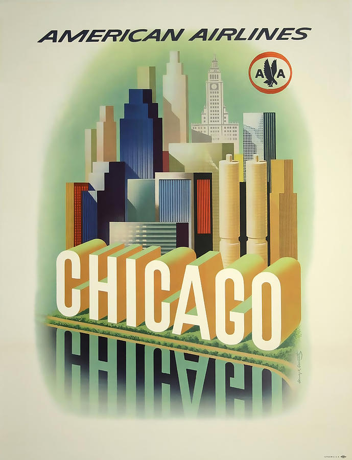 Chicago Mixed Media by David Wagner