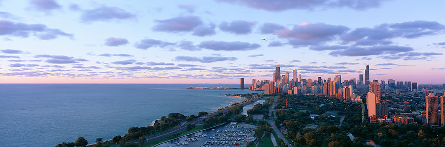 Chicago Photograph - Chicago, Diversey Harbor Lincoln Park by Panoramic Images