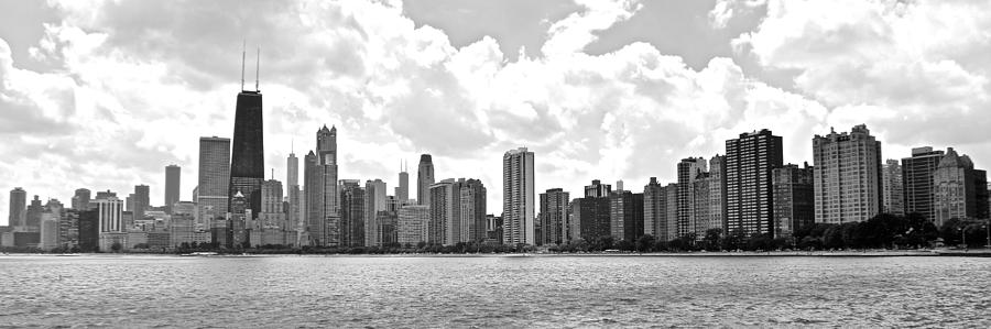 Chicago Photograph - Chicago From the North by Frozen in Time Fine Art Photography